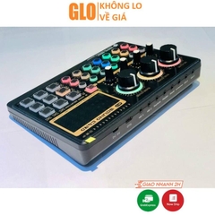 Bộ Sound Card Thu Âm Mixer X6 Mini Bluetooth, Chuyên Thu Âm, Hát Karaoke, Livetream Fb, Shopee, Bán Hàng Online