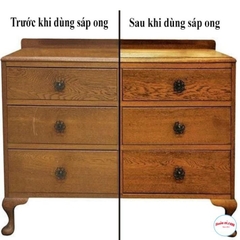 Sáp ong Beewax Đánh Bóng Sàn Gỗ Đồ Gỗ Không Kèm Mút