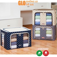 Túi Vải Đựng Đồ, Chăn Màn Có Khung Sắt Chắc Chắn, Độ Bền Cao