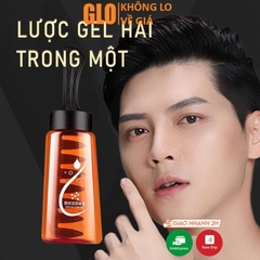 Gel Vuốt Tóc Nam Kèm Lược Cao Cấp Chai 260ml