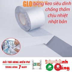 Băng Keo Siêu Dính Chống Thấm Và Chịu Nhiệt Waterproof BUTYL Chính Hãng Nhật Bản