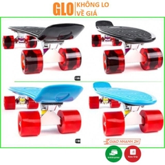 Ván Trượt 4 Bánh, Chất Lượng Nhựa Dẻo, Bánh Xe Có Led