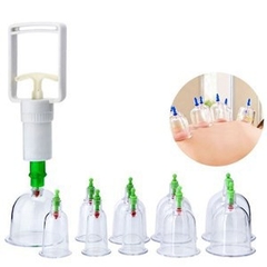 Bộ Dụng Cụ Giác Hơi Chân Không 12 Món Không Dùng Lửa An Toàn, Tiện Lợi