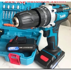 Bộ Máy Khoan Pin Bắt Vít Makita 36V 3 Chức Năng Kèm 2 Pin, Đầy Đủ 24 Phụ Kiện Đồ Nghề
