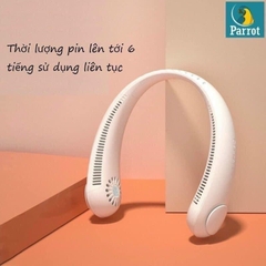 Quạt Đeo Cổ Mini, Quạt Treo Cổ Không Cánh Chính Hãng, Hiện Đại, Biên Độ Thổi 360 Độ