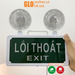 Combo 2 Đèn Sự Cố Báo Lối Thoát Exit