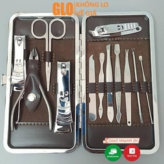 Bộ Dụng Cụ Nail Làm Móng Tay 12 Món Lớn Xịn