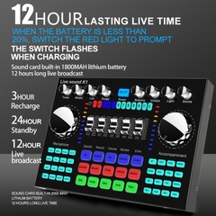 Bộ Sound Card K1 Livestream Loại Tốt
