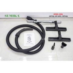 Máy hút bụi gia đình Sumika K20A - hút bụi, hút nước và thổi, motor 100% lõi đồng Italy