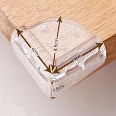 Miếng Bịt Góc Bàn Silicon An Toàn Cho Bé, Bọc Góc Bàn Vuông, Cạnh Bàn Tránh Va Đập