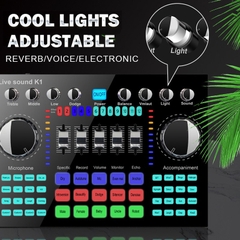 Bộ Sound Card K1 Livestream Loại Tốt