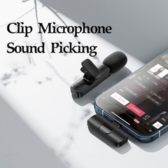 Micro Không Dây Cài Áo Hỗ Trợ Livestream Cho Thiết Bị Cổng Usb Type C Remax K02/K03