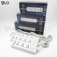 Ổ Cắm Điện CYX A01 A02 A03 Tích Hợp 4 Cổng USB Sạc Nhanh, Đa Ổ Cắm, Dây Dài 2m, Công Suất 3000w