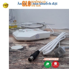 Anten Trong Nhà Cho Tivi Và Đầu Thu Hỗ Trợ DVB-T2, Thiết Kế Tàu Bay Model Tb105 Khuếch Đại Nguồn 220v Kèm Dây 2 Mét