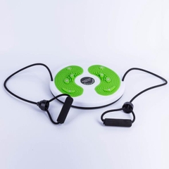 Đĩa Xoay Eo Hỗ Trợ Tập Thể Dục Kèm Dây Treo Có Tay Cầm 360 Độ