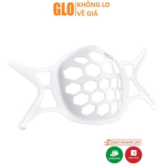 Giá Đỡ Khẩu Trang, Miếng Đệm Lót Mặt Nạ 3D Bằng Silicon Thoáng Khí Chống Bụi