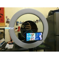 Đèn Livestream 45cm Có Gương, Đèn Makeup, Chụp Hình, Phun Săm, Đèn Nail