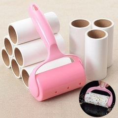 Cây Lăn Bụi Quần Áo Loại Lớn 10cm/16cm, 2 Cuộn Lăn Thay Thế