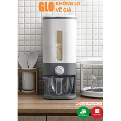 Thùng Đựng Gạo Thông Minh 12kg Kèm Cốc Đong