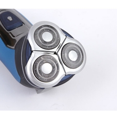 Máy Cạo Râu KEMEI KM-7390 3 Lưỡi Tròn Chống Nước Cao Cấp