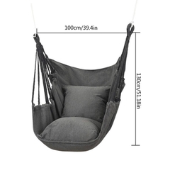Ghế Võng Treo Tiện Lợi Kèm 2 Gối Chịu Lực 250kg