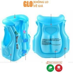 Áo Phao Bơi Cho Bé Tập Bơi Từ 5-8 Tuổi Tối Đa 30kg