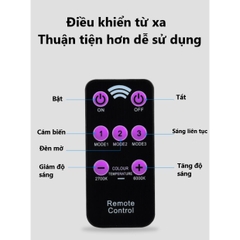 Đèn COB 45W Cảm Biến Di Chuyển Thông Minh - Sử Dụng Năng Lượng Mặt trời - Chống Thấm Nước - Đèn Sân Vườn - K1129