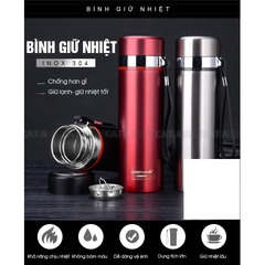 Bình Giữ Nhiệt GOOD Inox 304 Không Gỉ 1500ml Không Bị Mùi Hôi Kiểu Dáng Sang Trọng