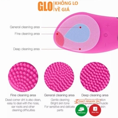 Máy Rửa Mặt Massage Nâng Cơ Mặt 3 In 1 Sonic Facial Brush Cao Cấp, Chống Nước Tuyệt Đối