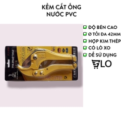 Kéo Cắt Ống Nước PVC FJ-906 Thân Nhôm, Kiềm Cắt Ống Nhựa 3-42mm