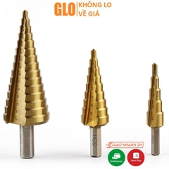Bộ Mũi Khoan Côn HSS 3 Chi Tiết 4mm-32mm