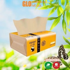 1 Gói Giấy Ăn Gấu Trúc Siêu Dai 300 Tờ GloShop Phân Phối