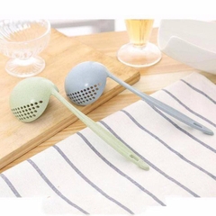 Muỗng Múc Canh Lúa Mạch 2 In 1 Loại Tròn
