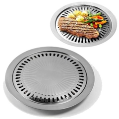 Vỉ Nướng Thịt Inox, Khay Dùng Được Cho Bếp Hồng Ngoại, Bếp Than, Bếp Ga