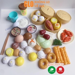 Bộ Đồ Chơi Nấu Ăn 88 Món Đầy Đủ Chi Tiết Thoả Sức Chế Biến Cho Các Đầu Bếp Tương Lai
