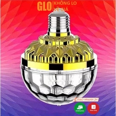 Bóng Đèn Led 7 Màu Vũ Trường Xoay Cảm Ứng Đuôi E27