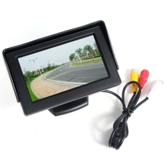 Màn Hình LCD 4.3 Inchs Loại Đứng Gắn Taplo Hoặc Test Camera 12v/24v