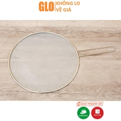Nắp Vung Lưới Inox 25cm Chống Văng Dầu Mỡ Côn Trùng