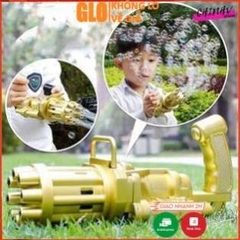 Súng Bắn Bong Bóng 8 Nòng Siêu Mạnh Cho Bé