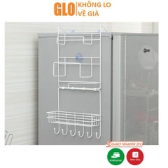Bộ Kệ Gài Treo Tủ Lạnh Đa Năng