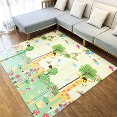 Thảm 2 Mặt Xpe Hàn Quốc Chống Va Đập Cho Bé(Kích Thước 2x1.8m ) Dày 10 Ly