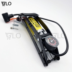 Bơm Đạp Chân Xe Máy 1 Ống Bee FP0902A Cho Xe Đạp, Xe Hơi Cao Cấp
