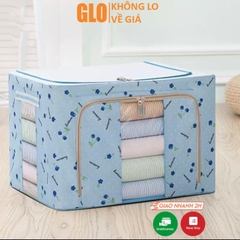 Túi Vải Đựng Đồ, Chăn Màn Có Khung Sắt Chắc Chắn, Độ Bền Cao
