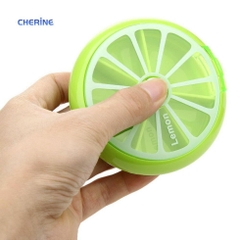 Hộp Chia Thuốc Thiết Kế Xoay Hình Trái Cây Xinh Xắn