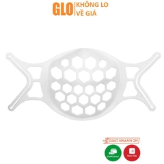 Giá Đỡ Khẩu Trang, Miếng Đệm Lót Mặt Nạ 3D Bằng Silicon Thoáng Khí Chống Bụi