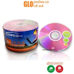 Dvd Trắng Ming Sheng, 1 Lốc 50 Đĩa