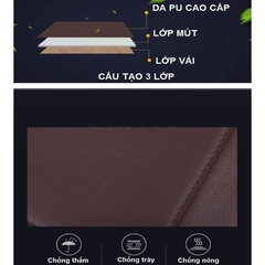 Túi đựng đồ treo sau ghế ô tô, xe hơi làm bằng da cao cấp