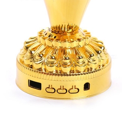 Đèn Led Hoa Sen Đế Cao Xoay 360 Độ Đổi Màu