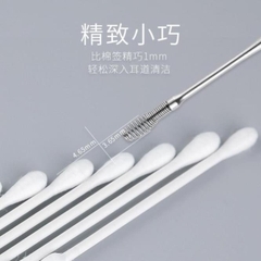 Bộ Dụng Cụ Lấy Ráy Tai 7 Món Kim Loại Mẫu Mới Cây Móc Lỗ Tai Chuyên Dụng