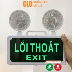 Combo 2 Đèn Sự Cố Báo Lối Thoát Exit